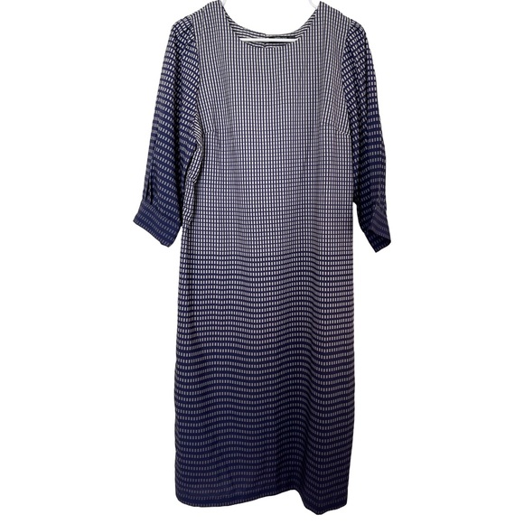 eshakti Dresses & Skirts - Shift Dress Square Pattern Ombre XL